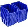 Úložný box Prosperplast Sada 20 x stohovacích boxů NP4 modré