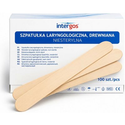 Lucorp Lopatky lékařské 100 ks – Sleviste.cz