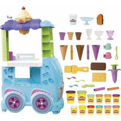 Hasbro PlayDoh Zmrzlinársky vozík – Zboží Mobilmania