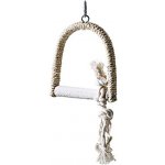 KARLIE Sialová ptačí houpačka 12 x 16 x 2 cm – Zboží Dáma