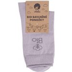 Bio bavlněné ponožky šedá – Sleviste.cz