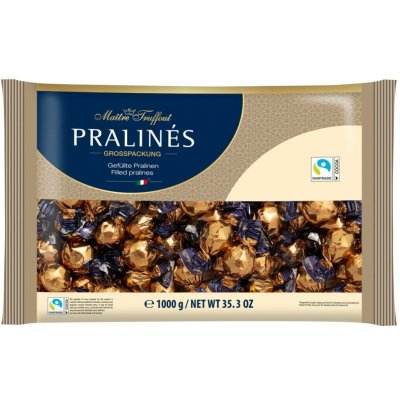 Gunz Maitre Truffout Pralinky z mléčné čokolády s náplní s příchutí capuccino 1 kg – Hledejceny.cz