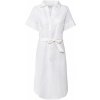 Dámské šaty Esmara dámské lněné šaty bílá