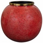 Ter Steege Váza Riven lipstick red D25 H23 – Hledejceny.cz