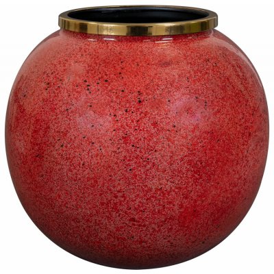 Ter Steege Váza Riven lipstick red D25 H23 – Hledejceny.cz