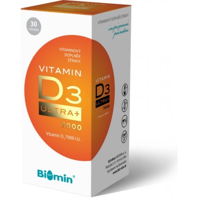 Biomin VITAMIN D3 ULTRA+ 7000 I.U. 30 tobolek