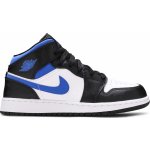 Jordan 1 Mid White Black Royal – Zboží Mobilmania