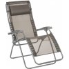 Zahradní židle a křeslo Lafuma Relaxační křeslo RSXA Clip titanová
