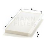 Filtr, vzduch v interiéru MANN-FILTER CU 5366 – Hledejceny.cz