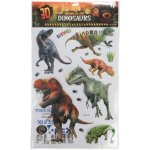 Teddies Samolepky na zeď dinosaurus XXL 3D v sáčku 38x63cm – Zboží Dáma