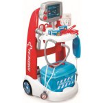 Smoby 340202 Lékařský elektronický vozík s příslušenstvím – Zboží Dáma
