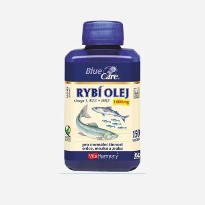 VitaHarmony Rybí olej Omega 3 1000 mg 6 x 150 kapslí – Hledejceny.cz