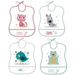 Canpol babies plastový bryndák měkký Cute Animals 2/919 – Zboží Dáma