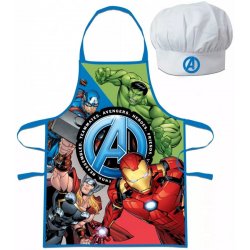 Euroswan zástěra s kuchařskou čepicí Avengers MARVEL