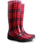 Demar holínky Hawai Lady Print dámské červená – Zboží Dáma