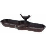 Esschert Design Napajedlo pro ptáky Bird 7 x 29,5 cm litina hnědá – Hledejceny.cz