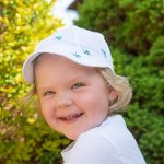 ESITO Dětská kšiltovka Mušelín trojlístek bílá – Zboží Mobilmania