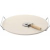 Prkénko a krájecí deska Secret de Gourmet Prkénko na krájení pizzy Round, kámen, (FI) 33 cm