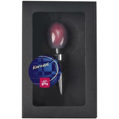 UNIPAP gifty - Zátka na víno - Karneol 1042475 – Hledejceny.cz