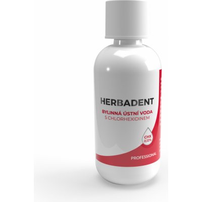 Herbadent Professional bylinná ústní voda s CHX 25 ml – Zbozi.Blesk.cz