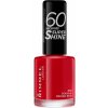 Rimmel London 60 Seconds Super Shine Nail Polish 310 Double Decker Red 8 ml