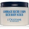 Tělové peelingy L'Occitane Karité jemný tělový peeling Ultra Rich Body Scrub 200 ml