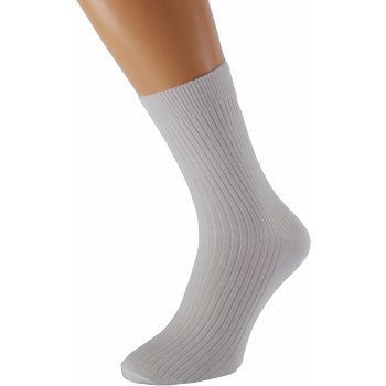 Kuks Zdravotní ponožky bez lemu LUKÁŠ Bílé
