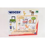 Woody magnetická tabulka se zvířátky oboustranná – Hledejceny.cz