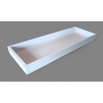 Prodex import Tácek obdélník dřevo bílý 40x14 cm Prodex 670700 – Hledejceny.cz
