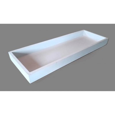 Prodex import Tácek obdélník dřevo bílý 40x14 cm Prodex 670700 – Hledejceny.cz