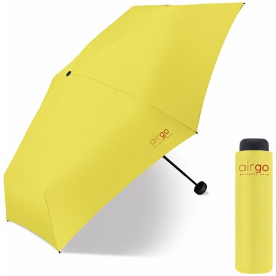 Happy Rain Air GO dámský skládací mini deštník žlutý – Zboží Mobilmania