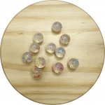 Silikonový korálek 12mm - kulatý Barva korálků: Konfety – Zboží Dáma