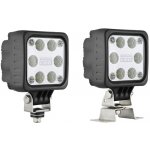 WESEM (POLAND) Pracovní světlo LED 10x10cm čiré sklo 2000lm 12/24V, 47600 – Hledejceny.cz