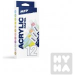 akrylové barvy set pastel+metal 12 x 12 ml 6300392 – Hledejceny.cz