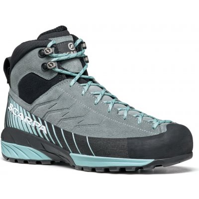 Scarpa Mescalito Mid GTX WMN dámske topánky midgray aqua