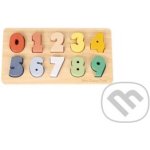 New Classic Toys vkladacie puzzle čísla od 0 do 9 – Zbozi.Blesk.cz