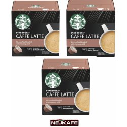 Starbucks Nescafe Dolce Gusto Caffe Latte 3 x 12 kapslí