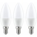 Paulmann LED svíčka 4W E14 230V teplá bílá 3ks-sada