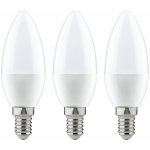 Paulmann LED svíčka 4W E14 230V teplá bílá 3ks-sada – Hledejceny.cz