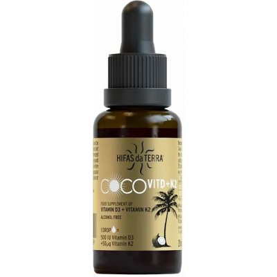 Hifas da Terra Coco Vit D + K2 20 ml – Hledejceny.cz