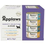 Applaws cat Kuřecí výběr 12 x 70 g – Zbozi.Blesk.cz