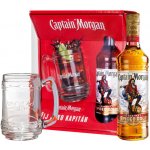 Captain Morgan Original Spiced Gold 35% 0,7 l (dárkové balení korbel) – Sleviste.cz