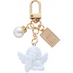 Přívěsek na klíče a kabelku Amparo Miranda Andělíček s perlami – Hledejceny.cz