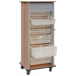 DEXTER 27 ABS vozík boxový, roletový, 1780x780x620 mm, dub bardolino – Hledejceny.cz
