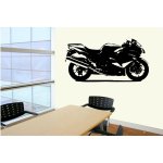 Merci-shop Samolepka na zeď motorka Kawasaki 60 x 32 cm. – Zboží Dáma