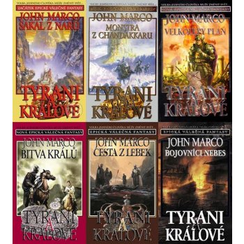 MARCO John - Tyrani a králové - komplet 6 brožovaných knih