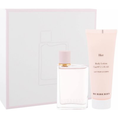 Burberry Her EDP 50 ml + tělové mléko 75 ml pro ženy dárková sada