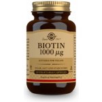 Solgar Biotin 1000 mcg 50 rostlinných kapslí – Hledejceny.cz