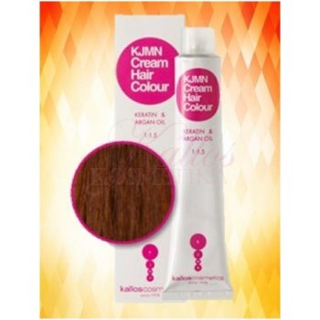 Kallos KJMN s keratinem a arganovým olejem 7.74 Oak Cream Hair Colour 1:1.5 100 ml