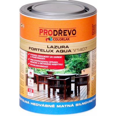 Colorlak Fortelux Aqua V1407 Dub 0,9 l světlý – Zboží Mobilmania